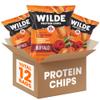 WILDE Buffalo Style Protein Chips, 12g Protein, 1.34 oz Bags, Pack of 12 view 1