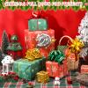 Poen 30 Pieces Christmas Pull Bows Gift Wrapping 5 Inch Large Ribbon Pull Bows for Holiday Gift Bag Box Basket Presents Birthday Wedding Xmas Wrap Accessory Decor view 2