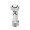 1PC Screw Stash Secret Container Money Bolt Safe Box Hidden Jewelry Nut Pill Case Care Organizer Accessories(Silver) view 1