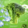 Crispy broccoli with salt and pepper flavor, fresh broccoli, freeze-dried vegetable snacks 50g/bag, healthy fruit and vegetable crisps, nutritious vegetarian snack gift packs, substitute food (4 bags) view 3