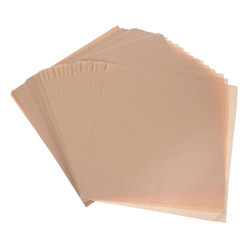 FUNOMOCYA 500pcs Wax Paper Sheets: Food Wrappers Sandwich Wrap Grease Proof Bread Basket Liners Oil Proof Square Paper For Picnic Baking Sandwiches Bbq Kitchen