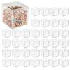 36 Clear Acrylic Mini Square Boxes, Storage & Display Organizers For, Jewelry, Snacks, And Small Items view 1
