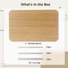 36-Hole Hand Therapy Pegboard For Rehab, Wooden Dexterity Board With 3 Peg Diameters For Coordination And Motor Skill Exercises view 2