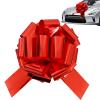 TONIFUL 20 Inch Red Large Bow Giant Big Pull Bow for Car, Bikes, Table, Big Toys, Applicants, Front Door Decor, Gift Wrapping, Christmas Tree & Party Decoration view 1