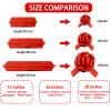 TONIFUL 20 Inch Red Large Bow Giant Big Pull Bow for Car, Bikes, Table, Big Toys, Applicants, Front Door Decor, Gift Wrapping, Christmas Tree & Party Decoration view 4