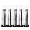 NSKQUFDNFKA Manual Toothbrush 2/4/10PC Brush Silk Soft Bristle Toothbrushes Black and White Men's and Women's Adult Toothbrushes Family Set Brush(694-10pcs) view 1