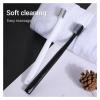 NSKQUFDNFKA Manual Toothbrush 2/4/10PC Brush Silk Soft Bristle Toothbrushes Black and White Men's and Women's Adult Toothbrushes Family Set Brush(694-10pcs) view 4