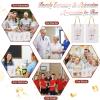 Fulmoon 50pcs Thank You Gifts Bags Employee Appreciation Pape Bags Bulk 5.9 x 3.1 x 8.3'' Inspirational May You Be Proud Gift Sack with Handle for Coworkers Teacher Valentine's Day(Rose Gold) view 3