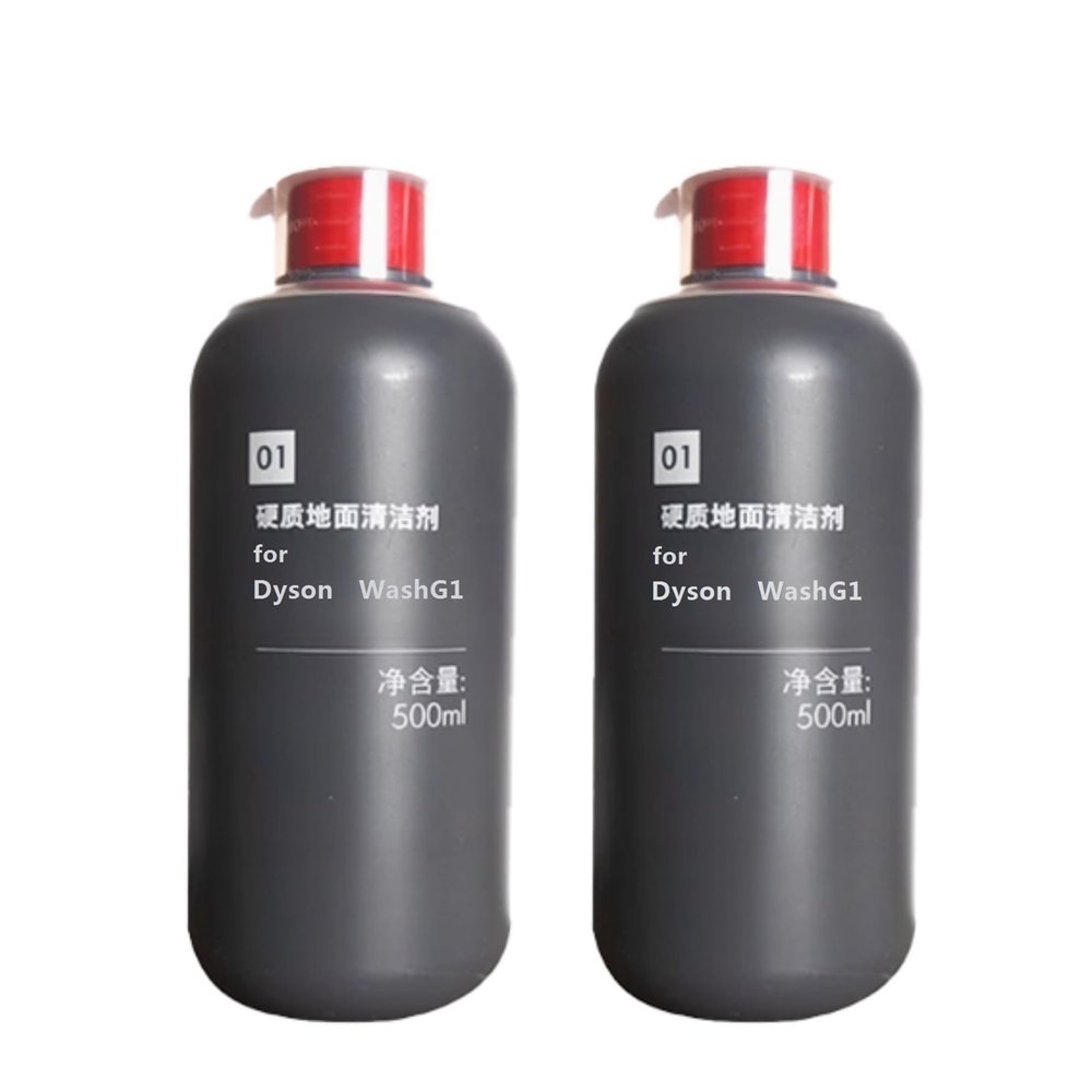 BCWBLWE Multi-Purpose Floor Cleaning FluidCompatible for Dyson WashG1 500ML 16.90 Fl Oz Floor Scrubber Floor Cleaner Accessories(2pcs)