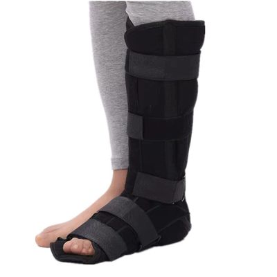 SFKLYU Ankle Brace for Women Men, Plantar Fasciitis Night Splint, Orthopedic Sleeping Immobilizer Suitable for Bone Fixation or Support in Case of Fracture,Left,M
