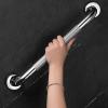 WEISUYUUS 2 Pack Sturdy Stainless Steel Anti Slip Grab Rod Rails Convenient for Bathroom and Shower 12Inch view 2