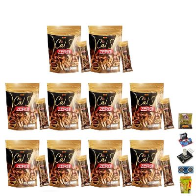 225g(15 Sachets) Primaya Cal S Zero Coffee Instant Mix Healthy 14 in 1 Vegan Arabica Roasted Snack Delicious Mellow Intense Set 10 By Beautygoodshop [Get Free For You Beauty Gifts]