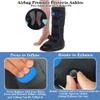 SFKLYU Medical Cast Air Cam Walker, Orthosis Leg Brace Support, AFO Drop Foot Splint, Walking Boot for Ankle or Foot Sprained Injuries Fracture Boot,B Right,L view 3