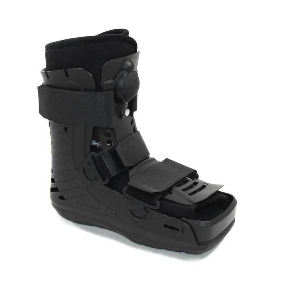 SFKLYU Orthosis Leg Brace Support, AFO Drop Foot Splint, Medical Cast Air Cam Walker, Walking Boot for Bone Fixation or Support in Case of Fracture,A Right,S