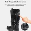 SFKLYU Orthosis Leg Brace Support, AFO Drop Foot Splint, Medical Cast Air Cam Walker, Walking Boot for Bone Fixation or Support in Case of Fracture,A Right,S view 2