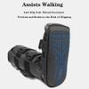 SFKLYU Orthosis Leg Brace Support, AFO Drop Foot Splint, Medical Cast Air Cam Walker, Walking Boot for Bone Fixation or Support in Case of Fracture,A Right,S view 4
