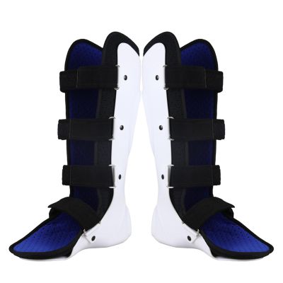SFKLYU Orthopedic Sleeping Immobilizer, Orthosis Leg Brace Support, Sleeping Drop Foot Support for Ankle or Foot Sprained Injuries Fracture,A 1 Pair,S