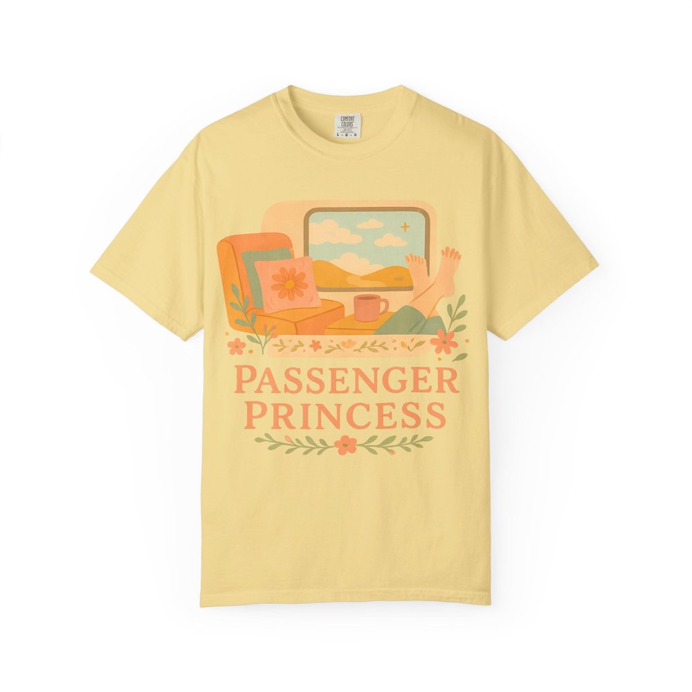 Road Trip Royalty Comfort Colors Butter