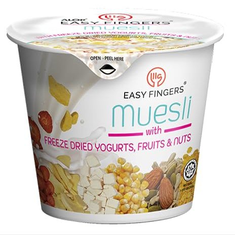 Alor Freeze Dried Museli Soup No Preservatives, Additives, or Artificial Ingredients Easy-to-Prepare, Gourmet Soup for Quick Meals, Pasta Sauces, & Gravies, (30 Grams x 8 Packs - Museli)