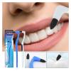 NSKQUFDNFKA Manual Toothbrush Interdental Brush Toothbrush Stain Eraser Sponge Remove Tartar/Tea Stains Oral Care Tools Tooth Stain Cleaning Brush(White) view 2