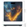 God Hades Greek Mythology Fashion Digital Bathroom Slim Scale for Body Weight with Easy Read LCD view 2