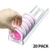 Snus Organizer SystemShelf PusherAutomatic Spring-Loaded Round-Jar Display Organizer - For Snus & Chewing Gum (20-Pack) view 2