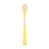 NSKQUFDNFKA Manual Toothbrush Double Side Tongue Cleaner Brush for Tongue Cleaning Care Tool Silicone Tongue Scraper Toothbrush Fresh Breath Brush(Yellow) view 1
