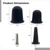 7-Piece Silicone Cupping Therapy Set For Facial & Body Relaxation, Includes Small, Medium, Large, Xl Cups, Safe And Comfortable For Contouring view 3
