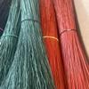 1/2 lb Bundles Broomcorn 20", Hand Dyed and Dried, Broom Straw, Broom Corn and Hurl, Make Your own Broom & Witch Crafts (Dark Brown) view 3