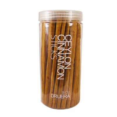 20 x Ceylon Cinnamon Sticks 8 oz - Alba the highest grade of Ceylon Cinnamon is freshly harvested and shipped from Sri Lanka by DRUERA (10 pounds, 10, Pound)