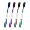 NSKQUFDNFKA Manual Toothbrush Huge Head Toothbrush Medium Soft Proper Dental Care Black Charcoal Bristles Brush(4Colors) view 1