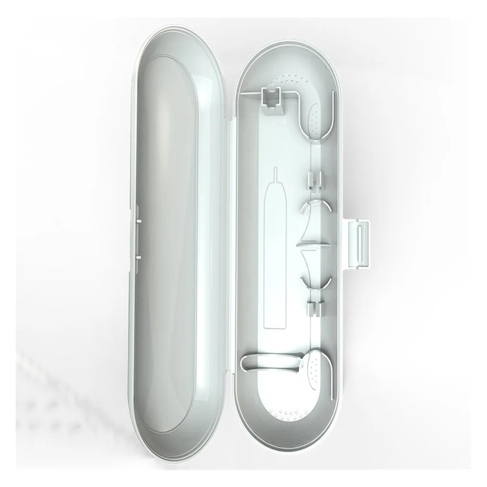 NSKQUFDNFKA Manual Toothbrush Portable Electric Toothbrush Travel Case Electric Toothbrush Travel Box Toothbrush Storage Box Brush(White)