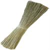 1 Pound Natural Broomcorn, Hand Dyed and Dried, Broom Straw, Broom Corn and Hurl, Make Your own Broom & Witch Crafts (Orange) view 1