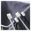 NSKQUFDNFKA Manual Toothbrush 10pcs/Set Toothbrush Bristle Ultrafine Adult Tooth Brush Teeth Deep Cleaning Dental Care Brush Portable Travel Brush(No.4 Flat) view 3
