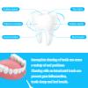 lanjue 250 Pieces Dental Floss Picks, Silicone Interdental Brushes with Case Dental Brushes Dental Picks Blue Tooth Floss Picks for Teeth Cleaning(Blue) view 2