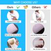 10/50/100 Pack of Magic Sponge Eraser, Melamine Foam, Sponge Cleaning Pad Household Cleaning Sponge for Bathroom, Kitchen, Tableware, Tile Floor, Leather, (2 times compress 20 tablets, 100*60*20mm) view 2