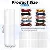 100Pcs Replacement Plastic Aglet Tips Heat Shrink Tubing Tips for Sneaker Shoe Lace Shortening Repair, Clear Aglets For Shoelaces for Drawstring Ends DIY Shoelace Heads Hoodies Clothing Rope Heads view 2