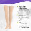 AMZ Medical Supply Light Beige Anti Embolism Stockings for Women and Men, 3X-Large (Long Legs). Medical Compression Stockings. Post Surgery Compression Garment for Blood Circulation and Vein Support view 3