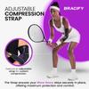 Elbow Brace for Tendonitis and Tennis Elbow for Women & Men, Arm Compression Sleeve for Arthritis, Workouts, Weightlifting, Reduce Joint Pain During Fitness Activity (XXL) view 3