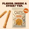 Quinn Snacks Peanut Butter Filled Pretzel Sticks - Gluten Free Snack, Salty & Crunchy, Made with Real Natural Ingredients, Peanuts, Sorghum, & Root Vegetables, Dairy Free, Vegan - 6.5 oz (Pack of 4) view 4