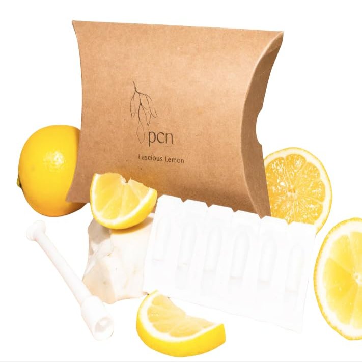 Personal Care Nourishment Lemon Flavored & Scented Moisture Melts for Feminine Wellness Gentle Botanical Formula for Softness & Freshness 5, 15, or 25 Count
