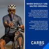 Carbs Fuel Salted Original 50g Energy Gel Pack of 2 | 50g Carbs, 450mg Sodium | Vegan & Gluten-Free | Thin, Easy-to-Consume Running Gels | No Hydration Mix Needed | Fuel for Longer Efforts view 2