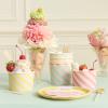 Meri Meri Ice Cream Party Pack (Pack of 12), Ice Cream Cups & Spoons, Truck Carry Case, Striped Paper Cups, Includes Wooden Spoons, Kids & Adults, 3.5 x 2.75 x 3.5 view 2