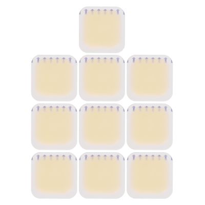 10pcs Blister Bandages Multipurpose Thin Lightweight Anti Abrasion Gel Adhesive Pads for Heel Blister Prevention
