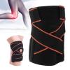Kuuleyn Neoprene Knee Sleeve, Compression Brace Support Sport Protector,Pain Relief for Meniscus Injury Lightweight Ergonomic Design Adjustable Strap Breathable Fabric Athletic view 2