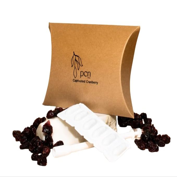 Personal Care Nourishment Cranberry Flavored & Scented Moisture Melts for Feminine Wellness Gentle Botanical Formula for Softness & Freshness 5, 15, or 25 Count