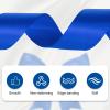 XSEINO 110 Yards Ribbon,1 1/2 Inch Royal Blue Satin Ribbon for Flower Bouquet, Gift Wrapping, Ribbons for Crafts, Hair Bows Making, Wedding Party Decoration, Sewing, Invitation Cards, Christmas view 3