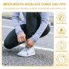 PATIKIL 24Pcs Shoelace Tips, Alloy 23mm Open Mouth Aglets Shoes Lace Cords End Tip Cap Replacement for DIY Clothes Strings, White view 3