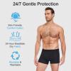 CITURLAN Incontinence Underwear for Men - 100ml Absorbency | Leakproof & Odor-Control | Reusable Washable Bladder Control Boxer Briefs | High-Waist for Night & Active Use [3-Pack] (Black, 2XL) view 4