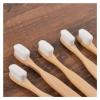 NSKQUFDNFKA Manual Toothbrush 10 Pcs Ultra Fine Soft Hair Travel Toothbrush Fiber Manual Vegan Teeth Oral Hygiene Care Tools Brush(Black White Waves) view 2